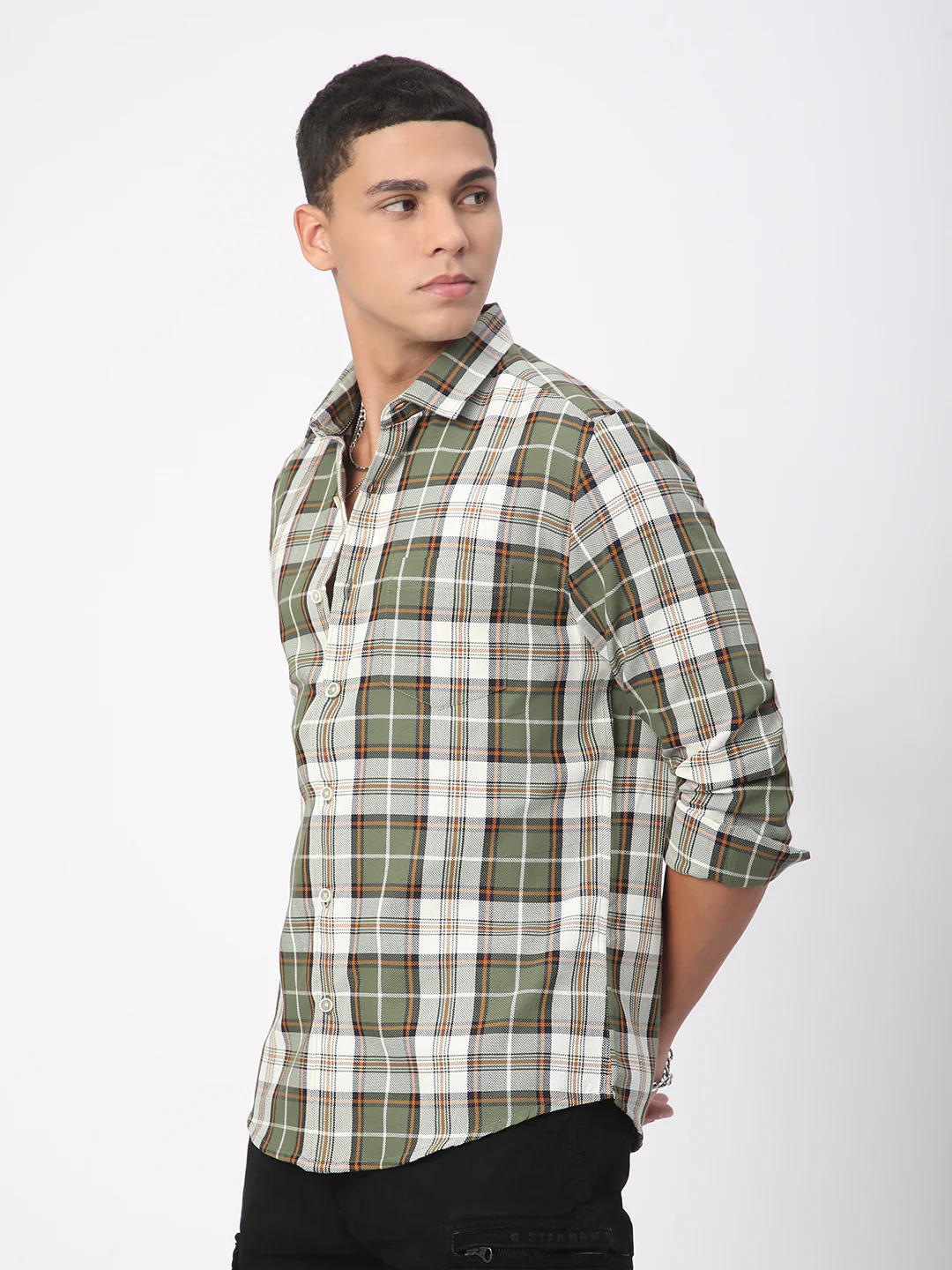 Timeless Tartanique Green Checkered Shirt - Image 6