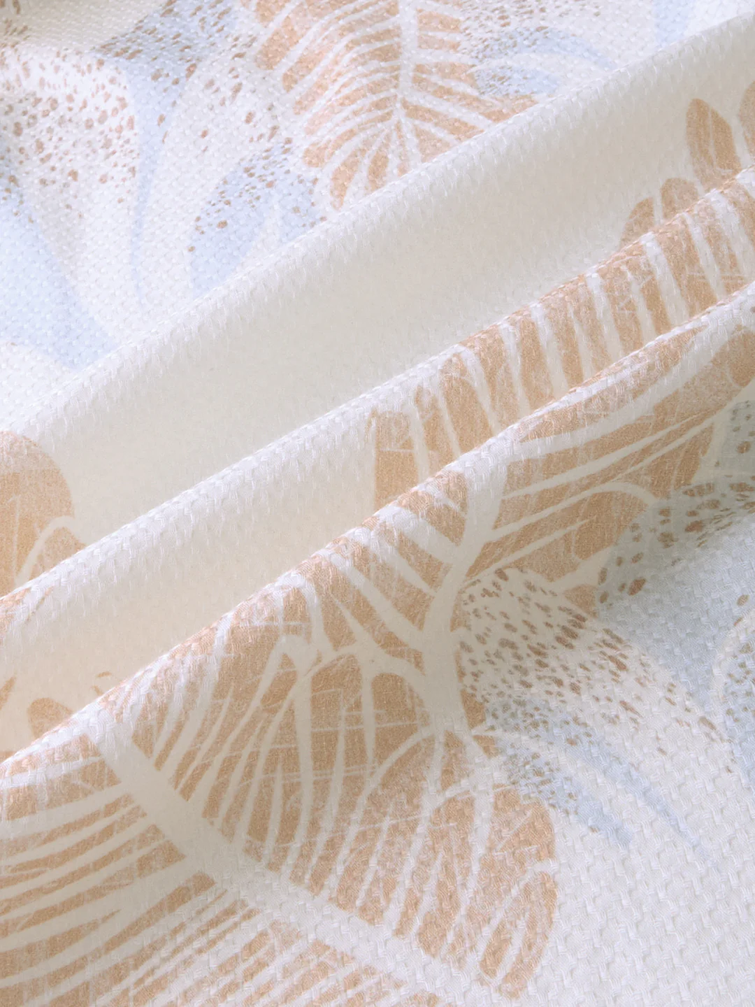 Tropical Escape Off-White Printed Shirt - Image 9
