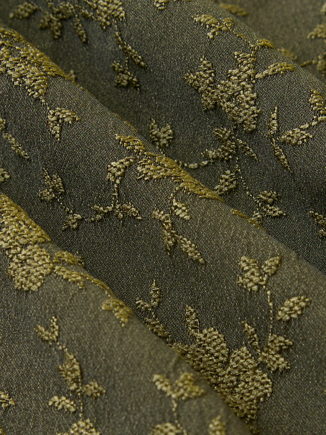 Twilight Green Botanic Veil Embossed Shirt - Image 8