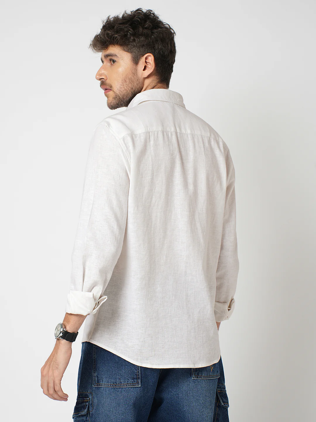 Vanilla Luxe Pure Linen Shirt - Image 7