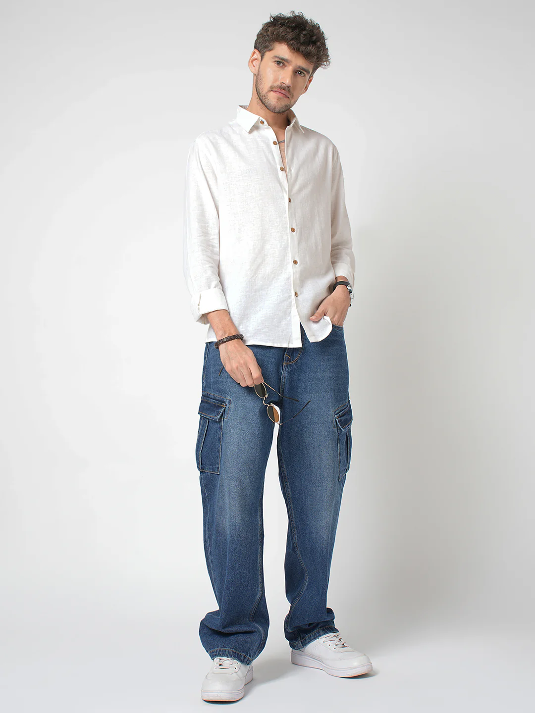 Vanilla Luxe Pure Linen Shirt - Image 8