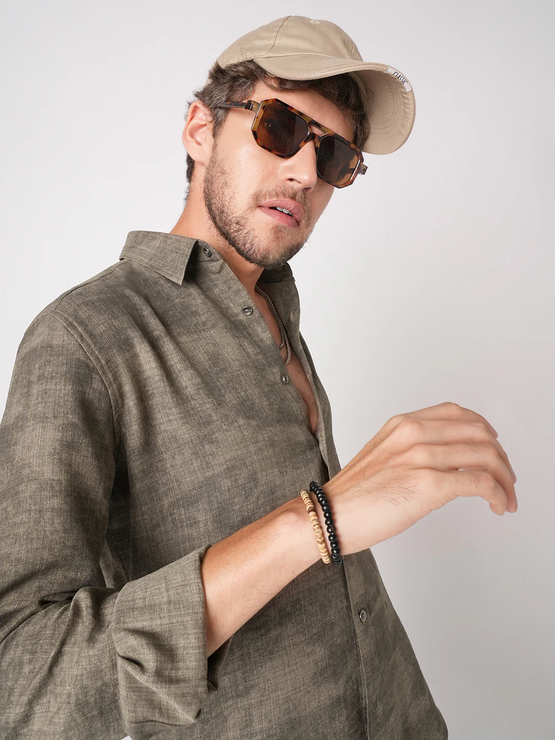 Vintage Brown Plushy Shirt - Image 2