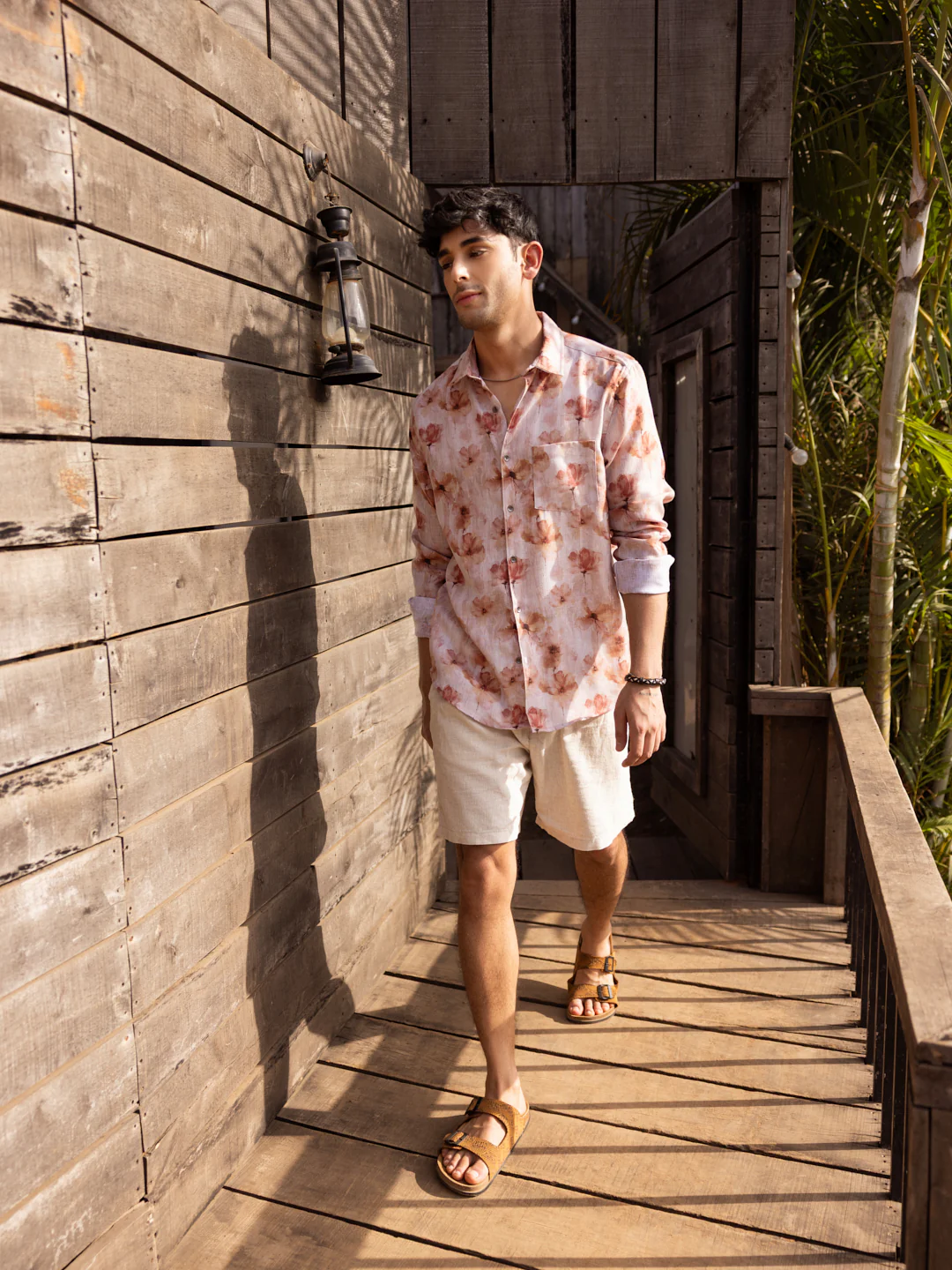 Vintage Multicolour Floral Shirt - Image 6