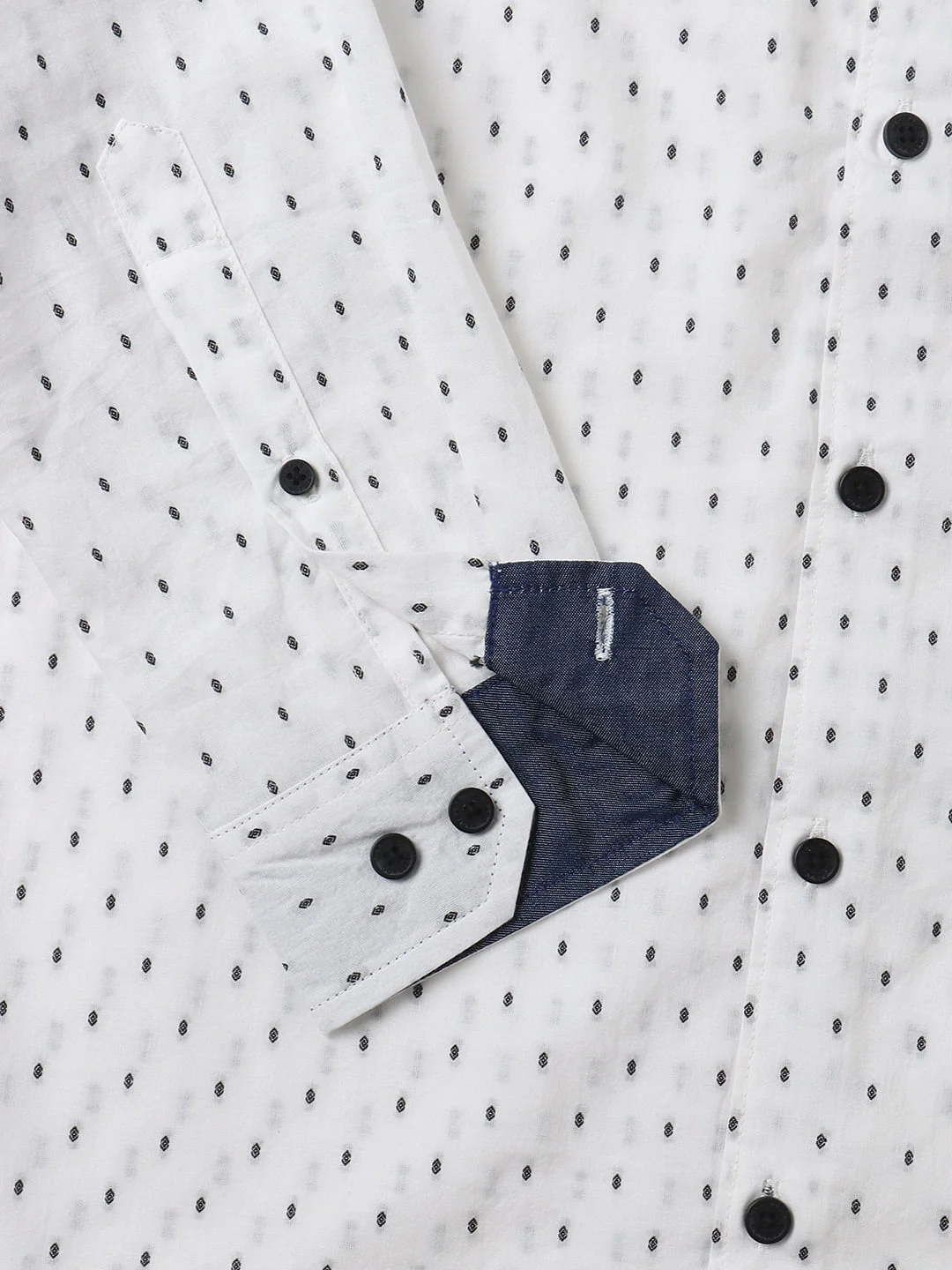 White Dobby Shirt - Image 3