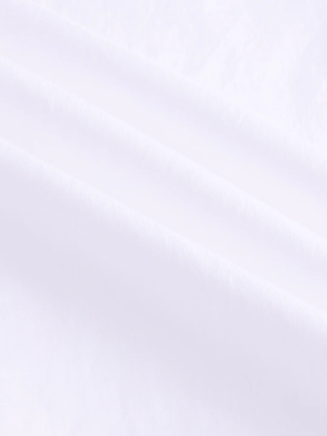 White Satin Button-Down Collar Business Shirt - Image 10