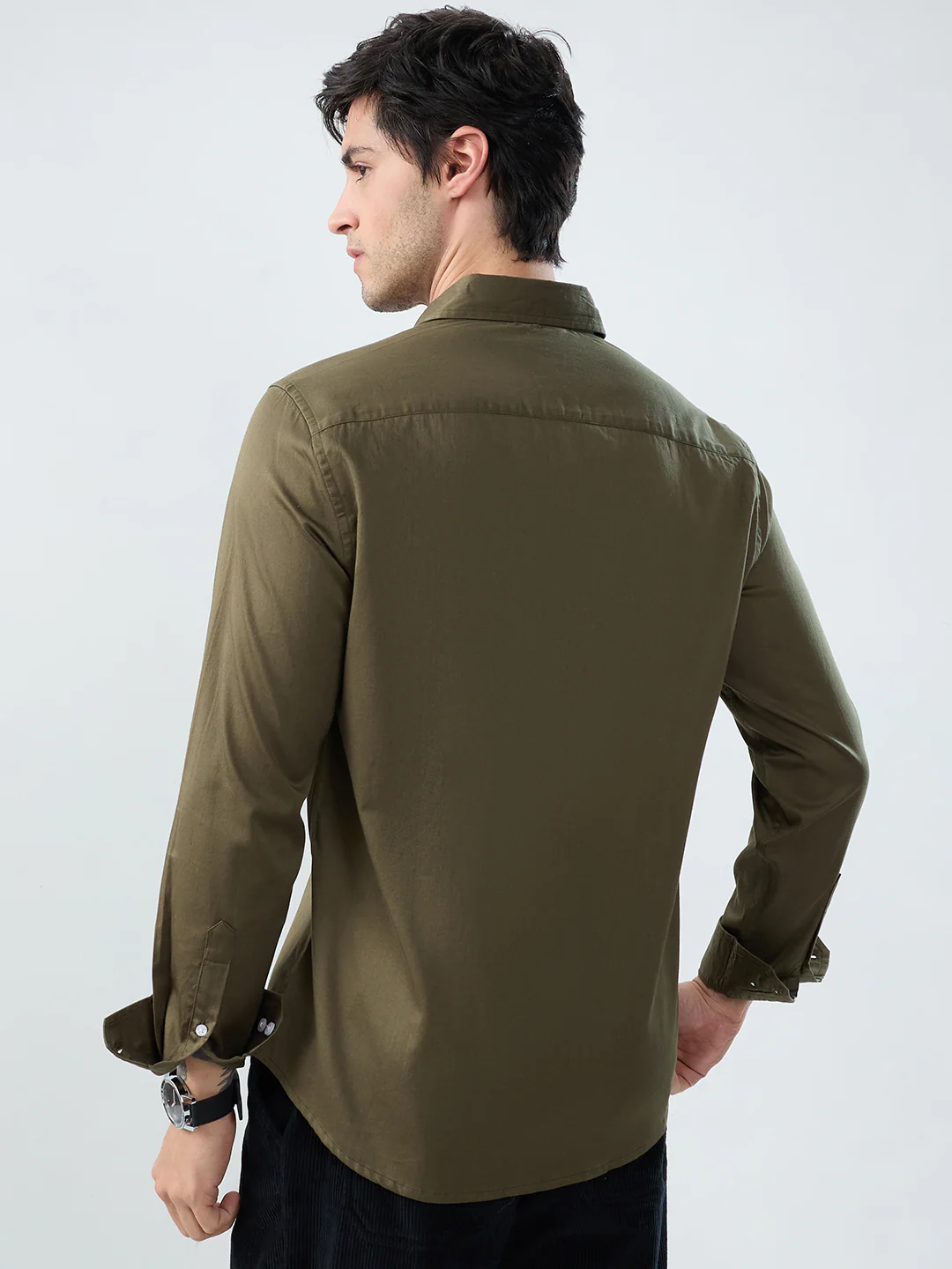 Wild Olive Button-Down Collar Shirt - Image 7