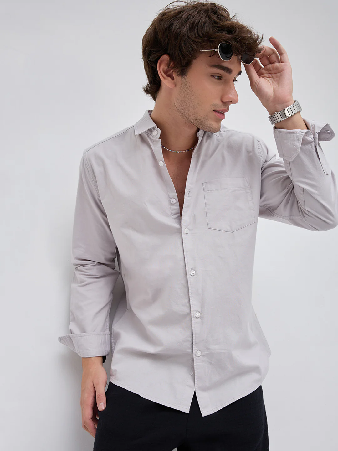 Zero Effort Style Grey Shirt - Image 4