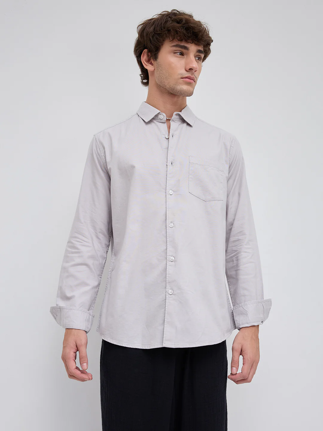 Zero Effort Style Grey Shirt - Image 5