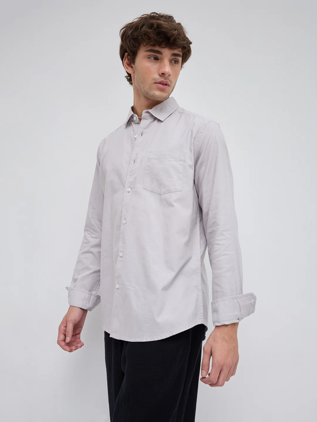 Zero Effort Style Grey Shirt - Image 6